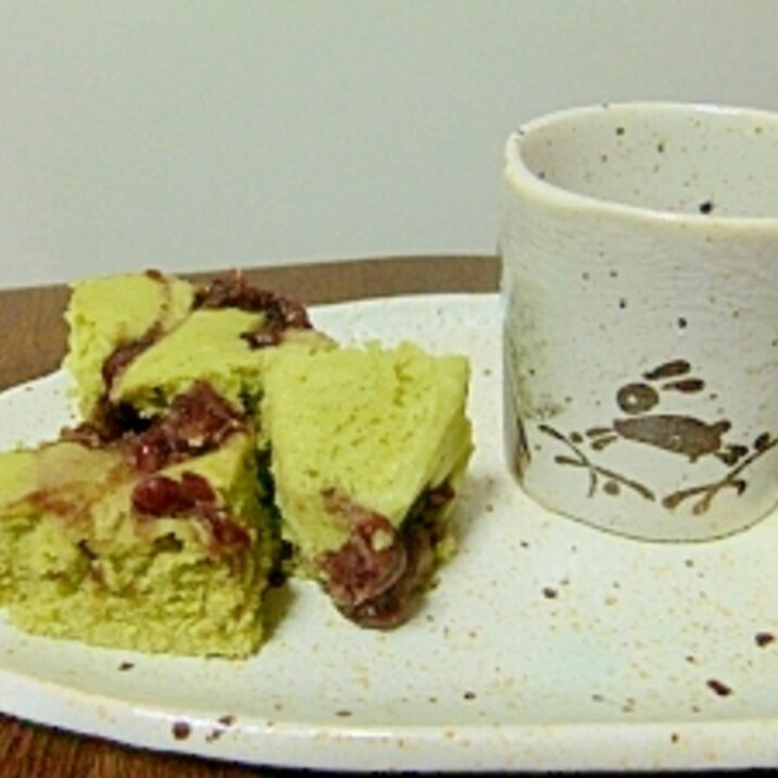 Lekueで★抹茶ケーキ★